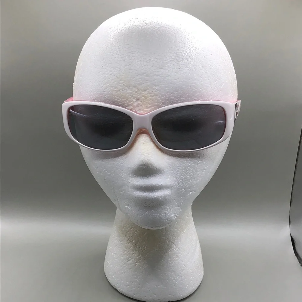 D&G Dolce Logo Gabbana Pink White Sunglasses 3009 white pink  64-14-120 designer - Picture 7 of 8